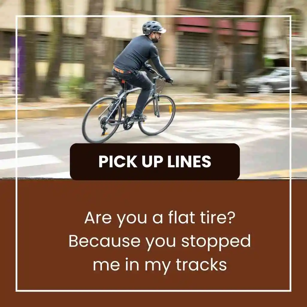 Bike Cyclist Pick Up Lines