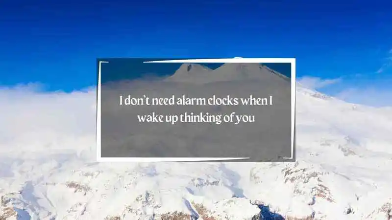 Breakfast Pick Up Lines