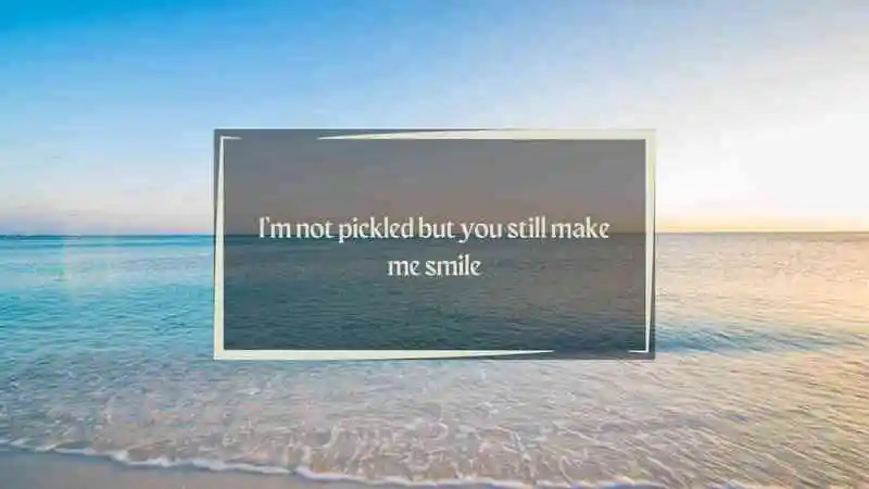 cucumber pick up lines