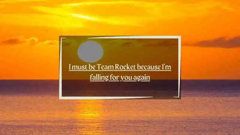 Pokemon Pick Up Lines