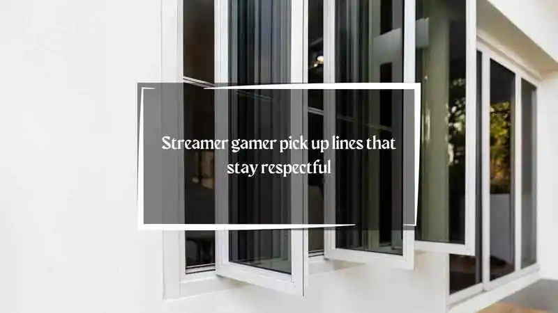 Streamer Gamer Pick Up Lines