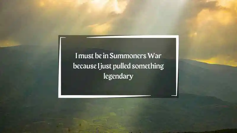 Summoners War Pick Up Lines