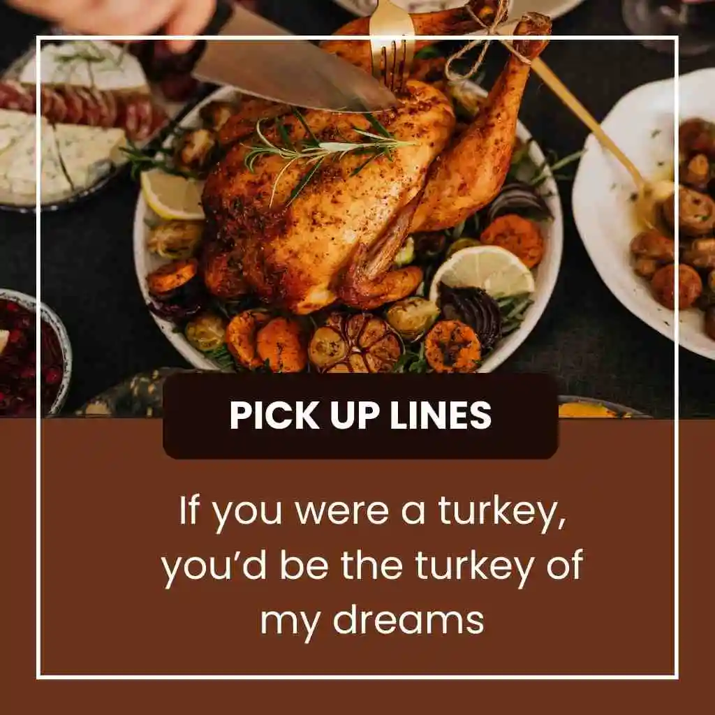 Thanksgiving Pick Up Lines
