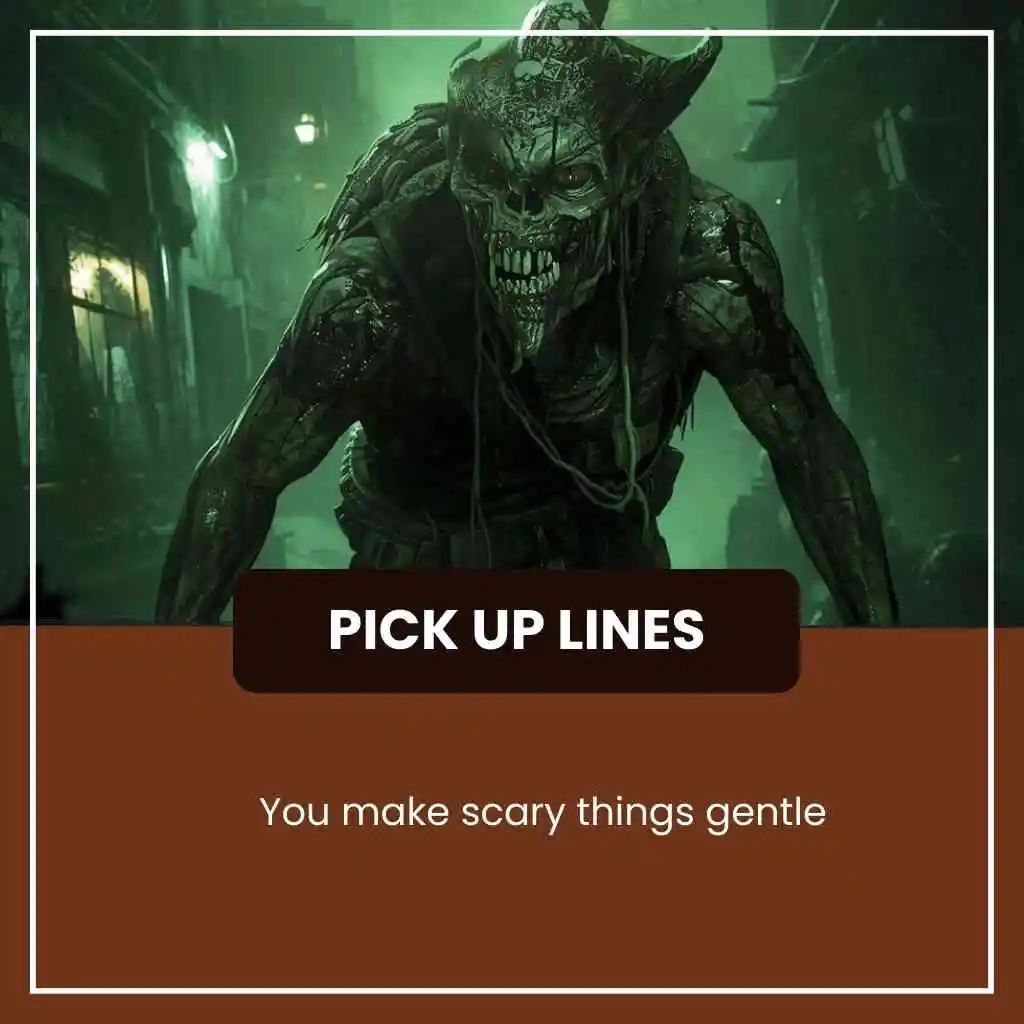 Resident Evil Pick Up Lines