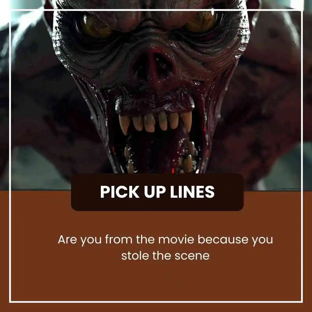 Resident Evil Pick Up Lines