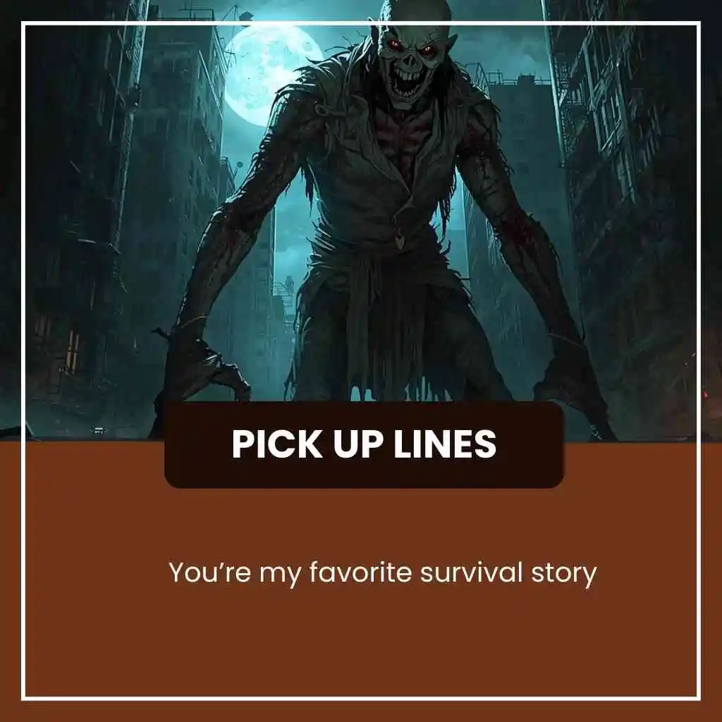 Resident Evil Pick Up Lines