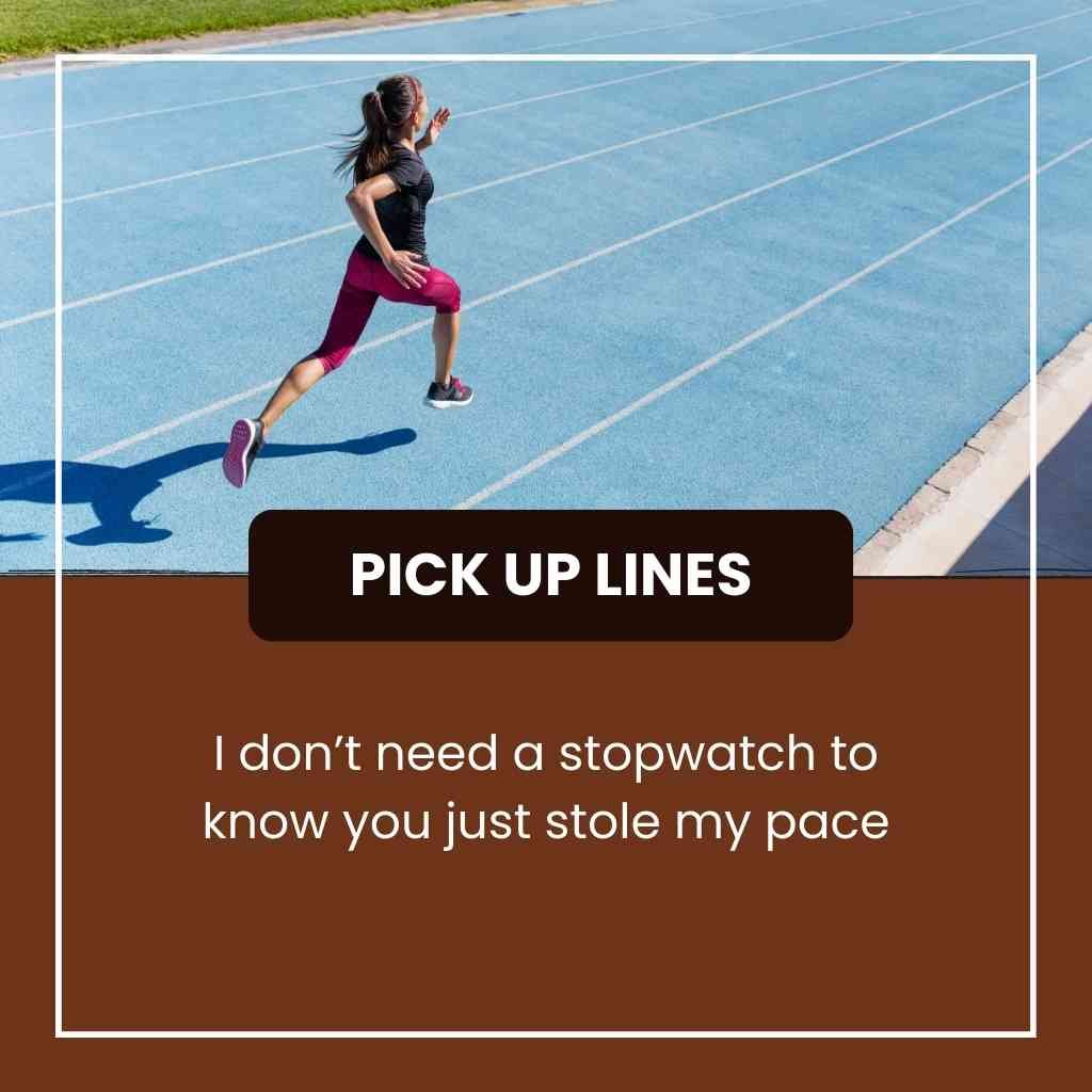 Runner Jogger Pick Up Lines