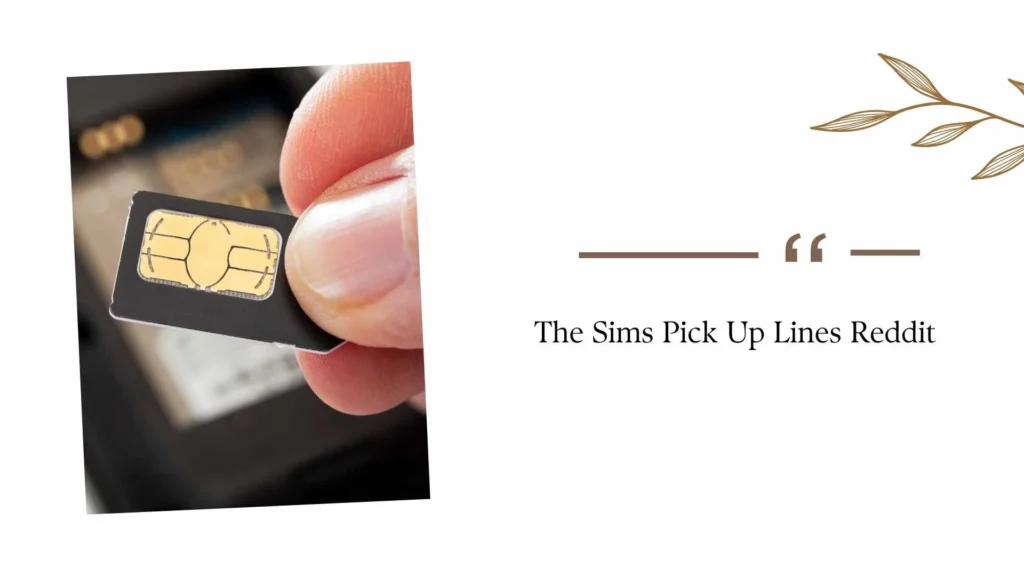 The Sims Pick Up Lines Reddit