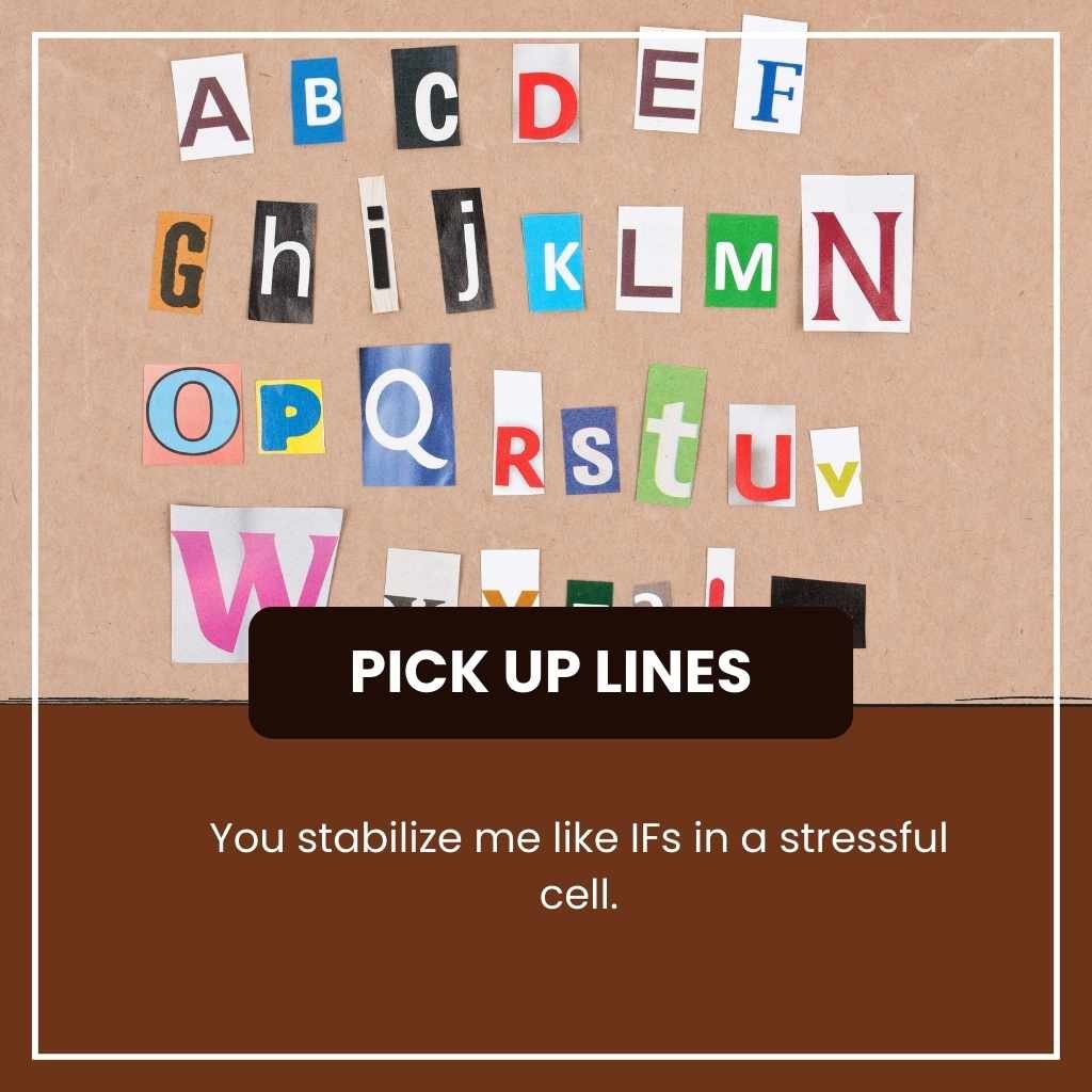Alphabet Pick Up Lines