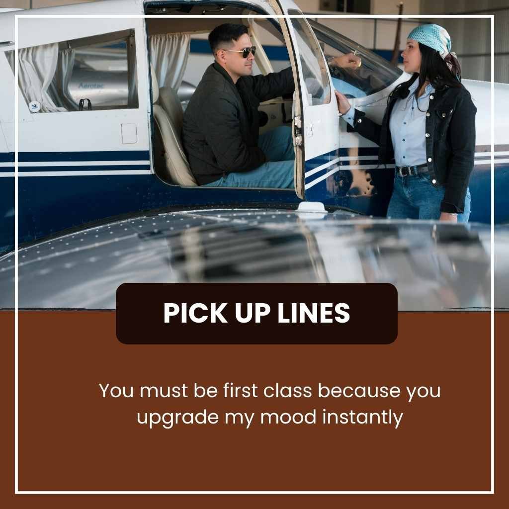 Aviation Pick Up Lines