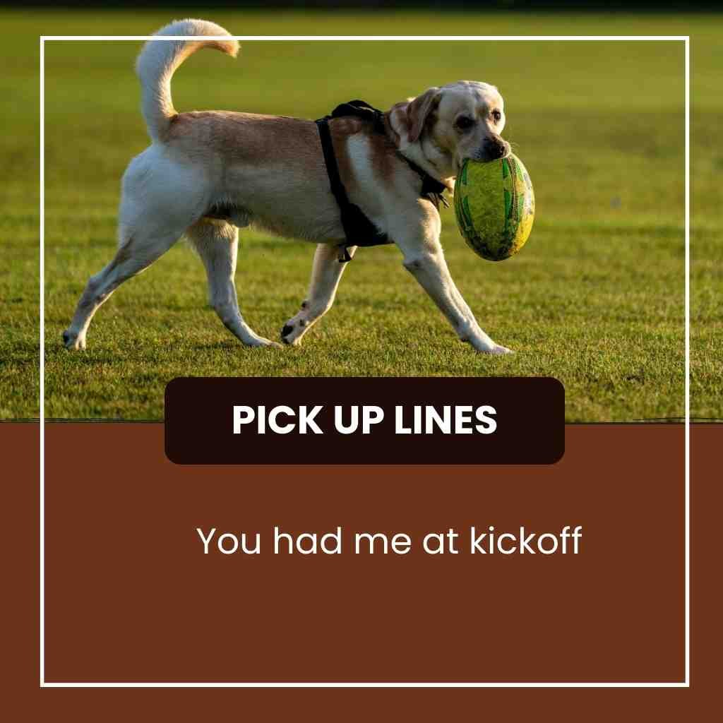 Rugby Pick Up Lines