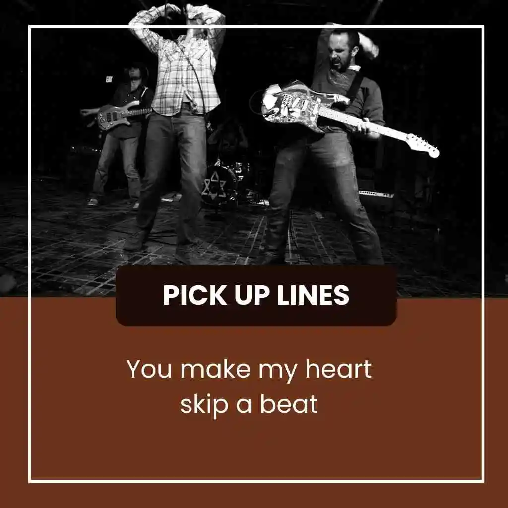 boy bands pick up lines