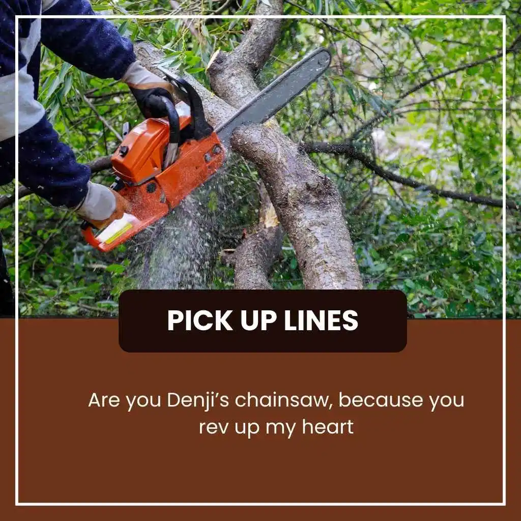 Chainsaw Man Pick Up Lines