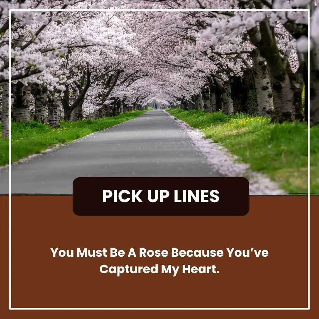 Flower Pick Up Lines For Her