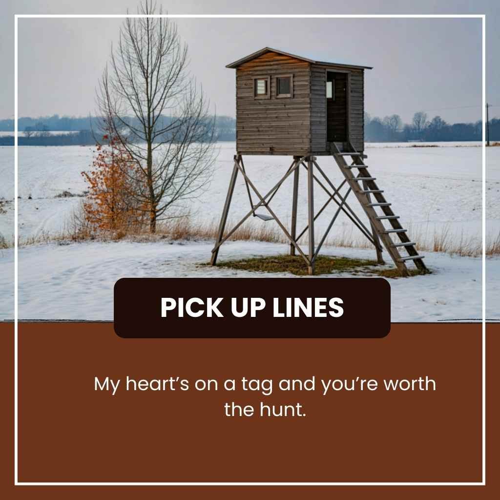 Hunting Pick Up Lines
