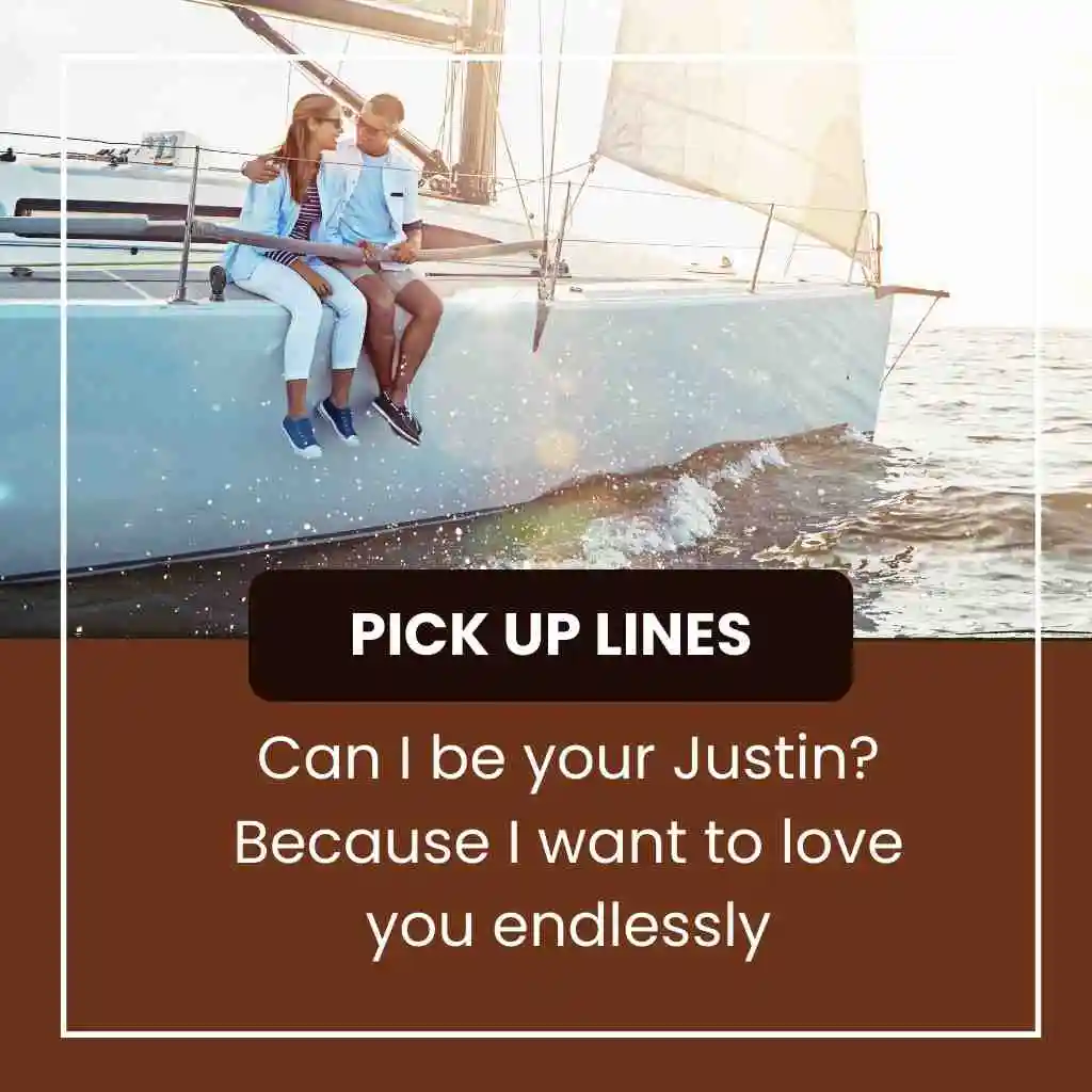 justin bieber pick up lines