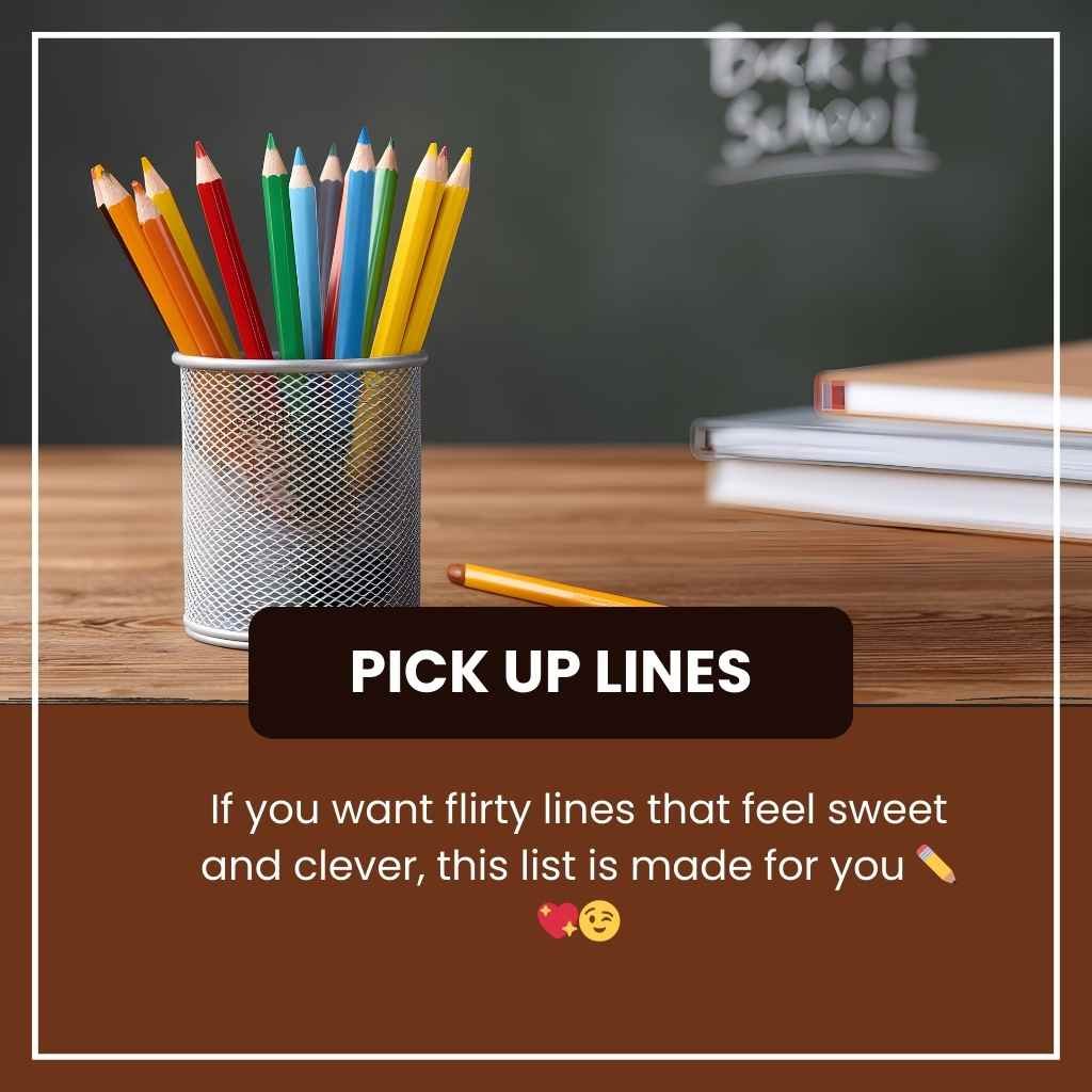 Pencil Pick Up Lines