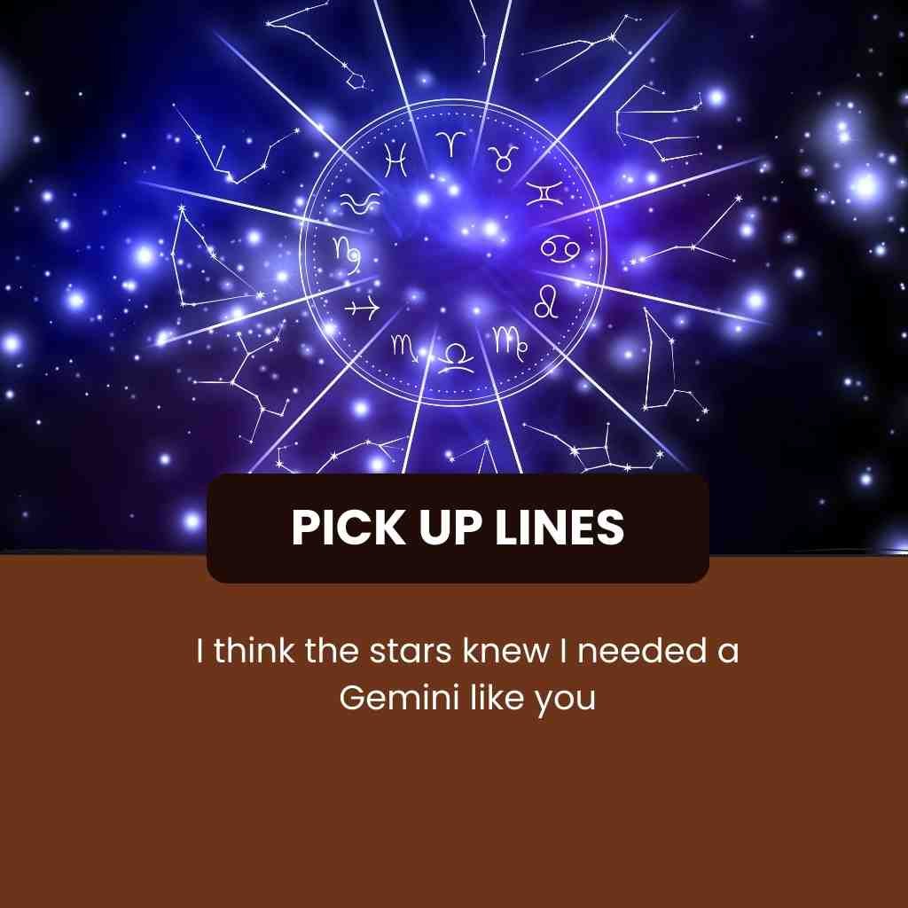 Gemini Pick Up Lines