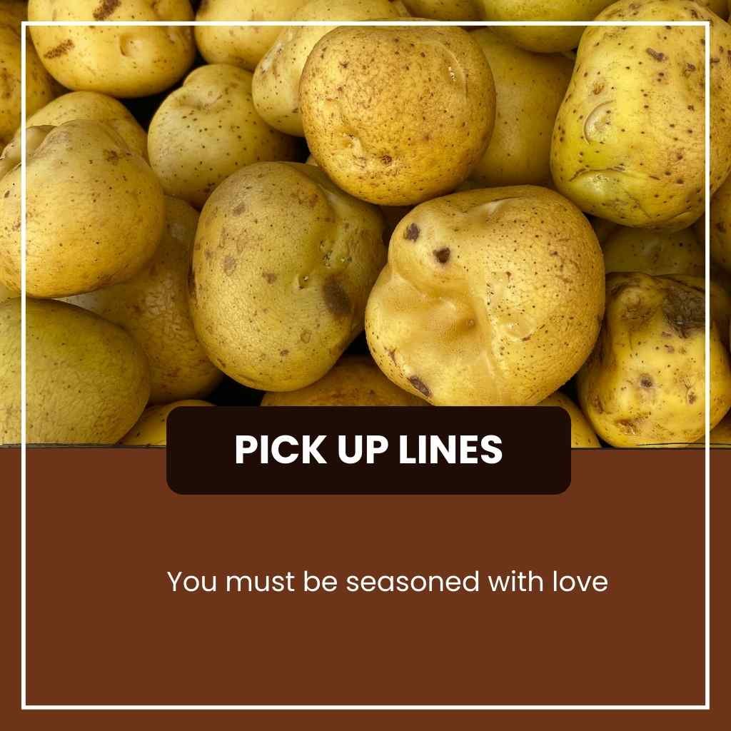 Potato Pick Up Lines