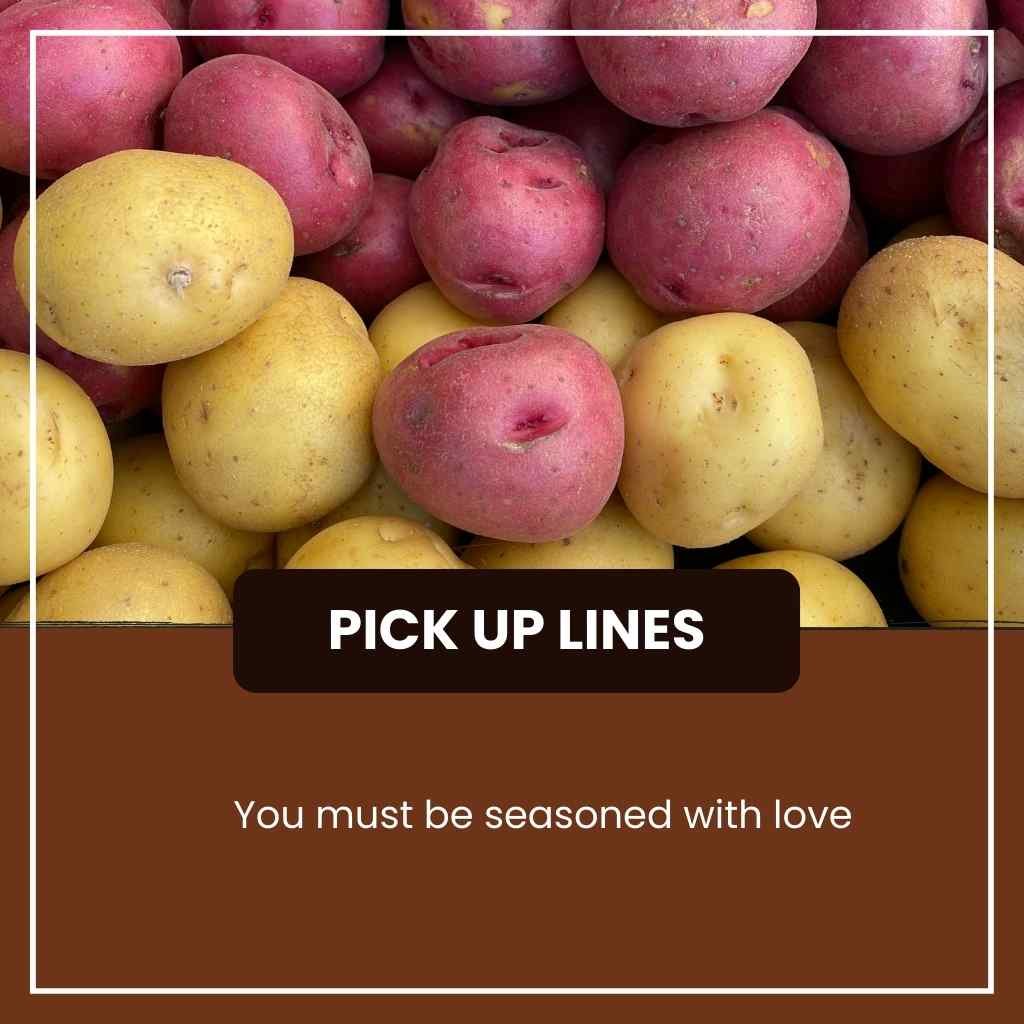 Potato Pick Up Lines