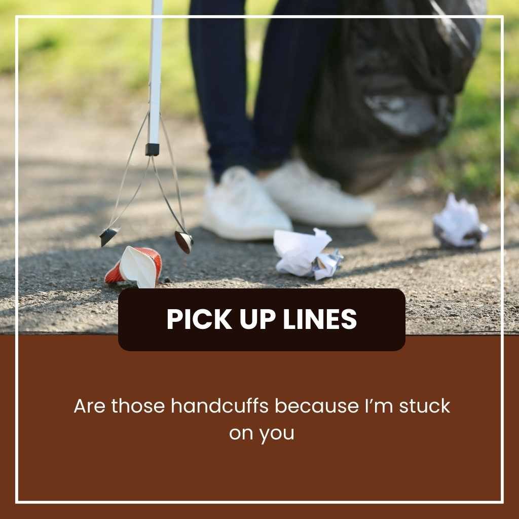 Recycling pick up lines