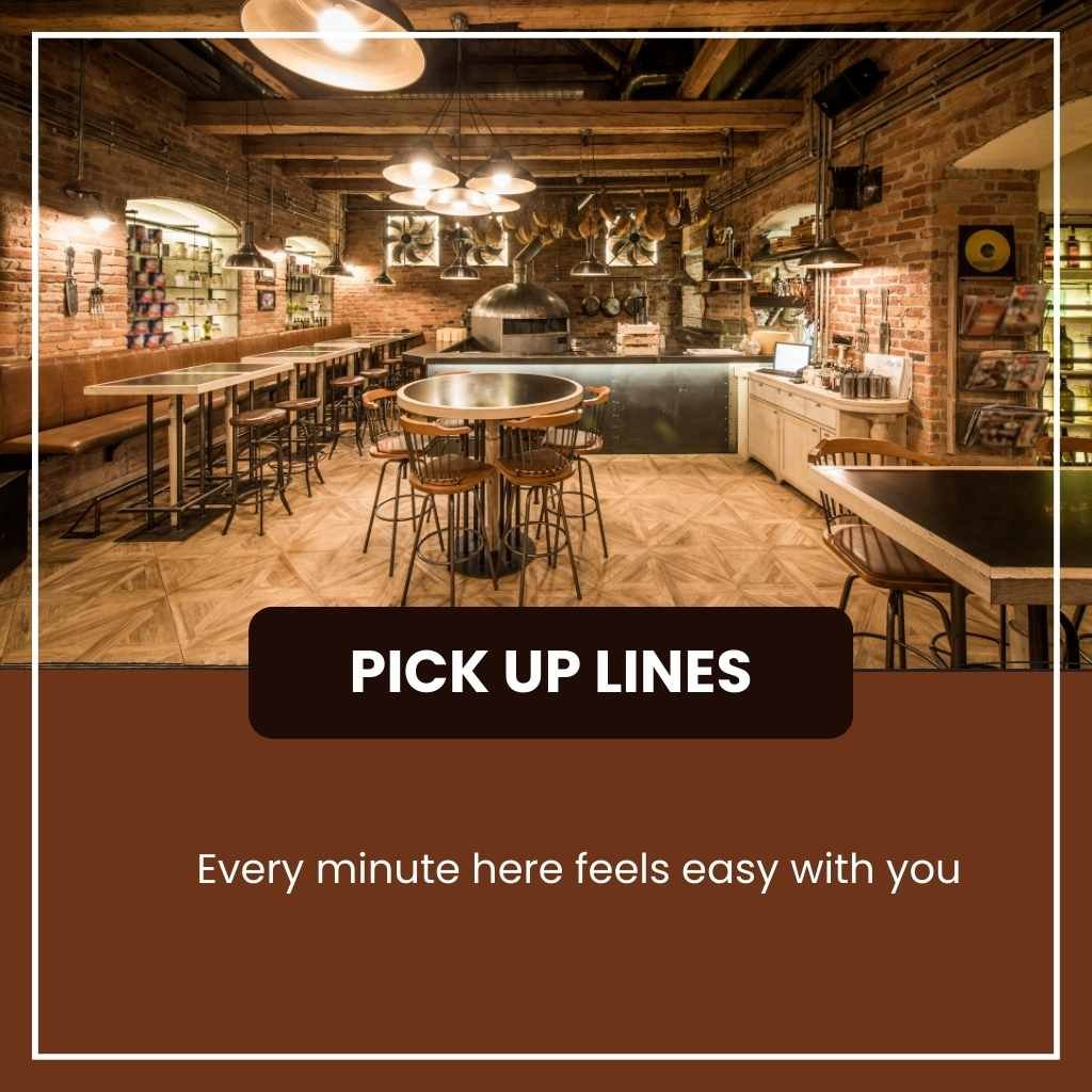 Restaurant Pick Up Lines