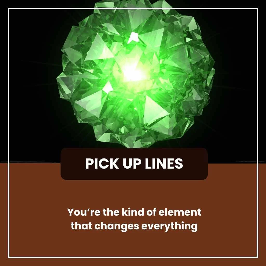 Science Uranium Pick Up Lines for Geeky Charm