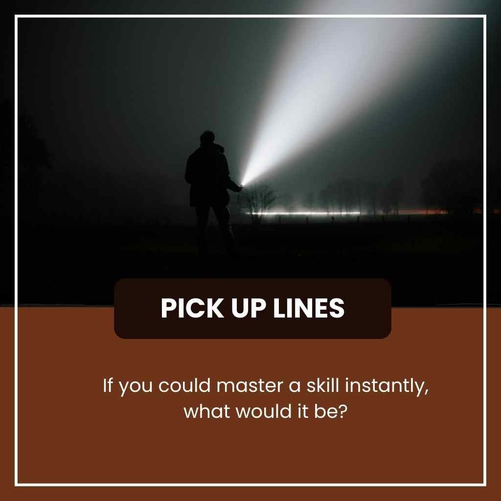 Stranger Pick Up Lines