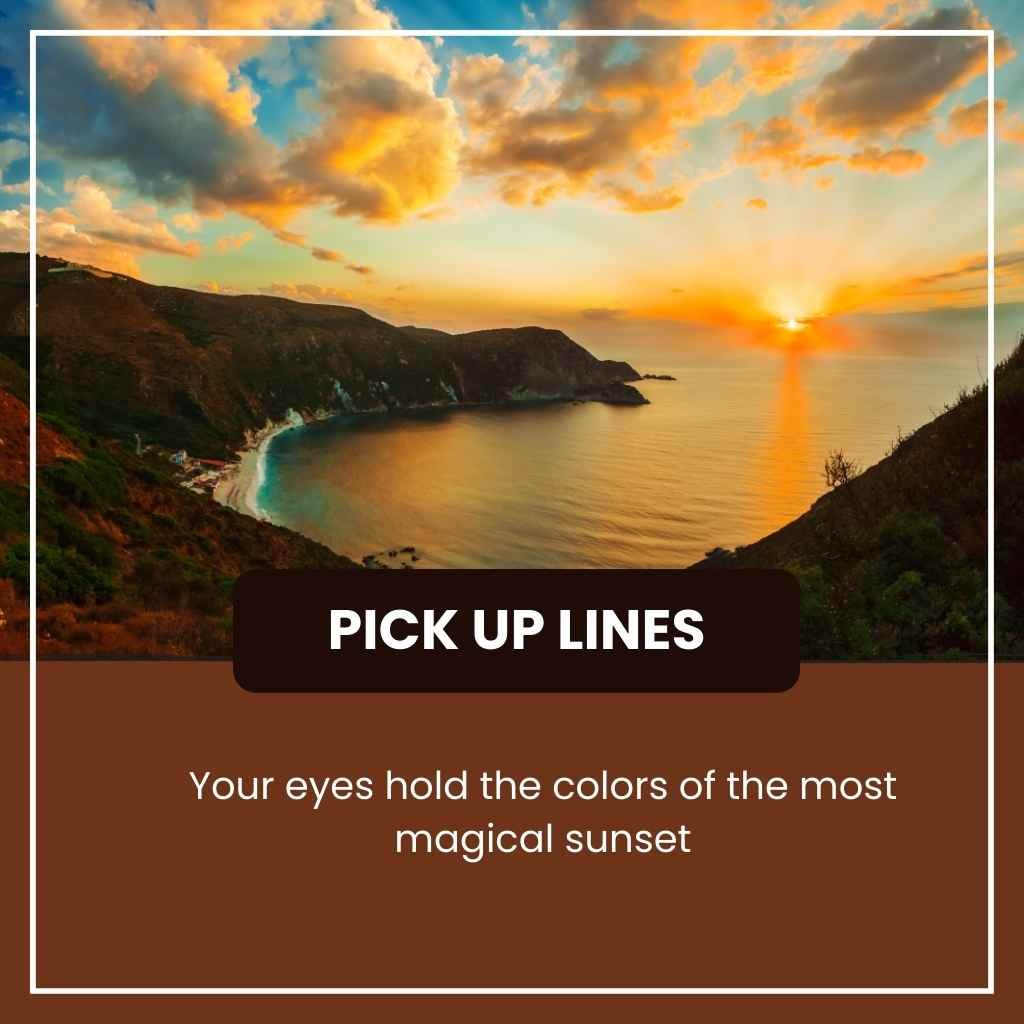 sunset pick up lines 3