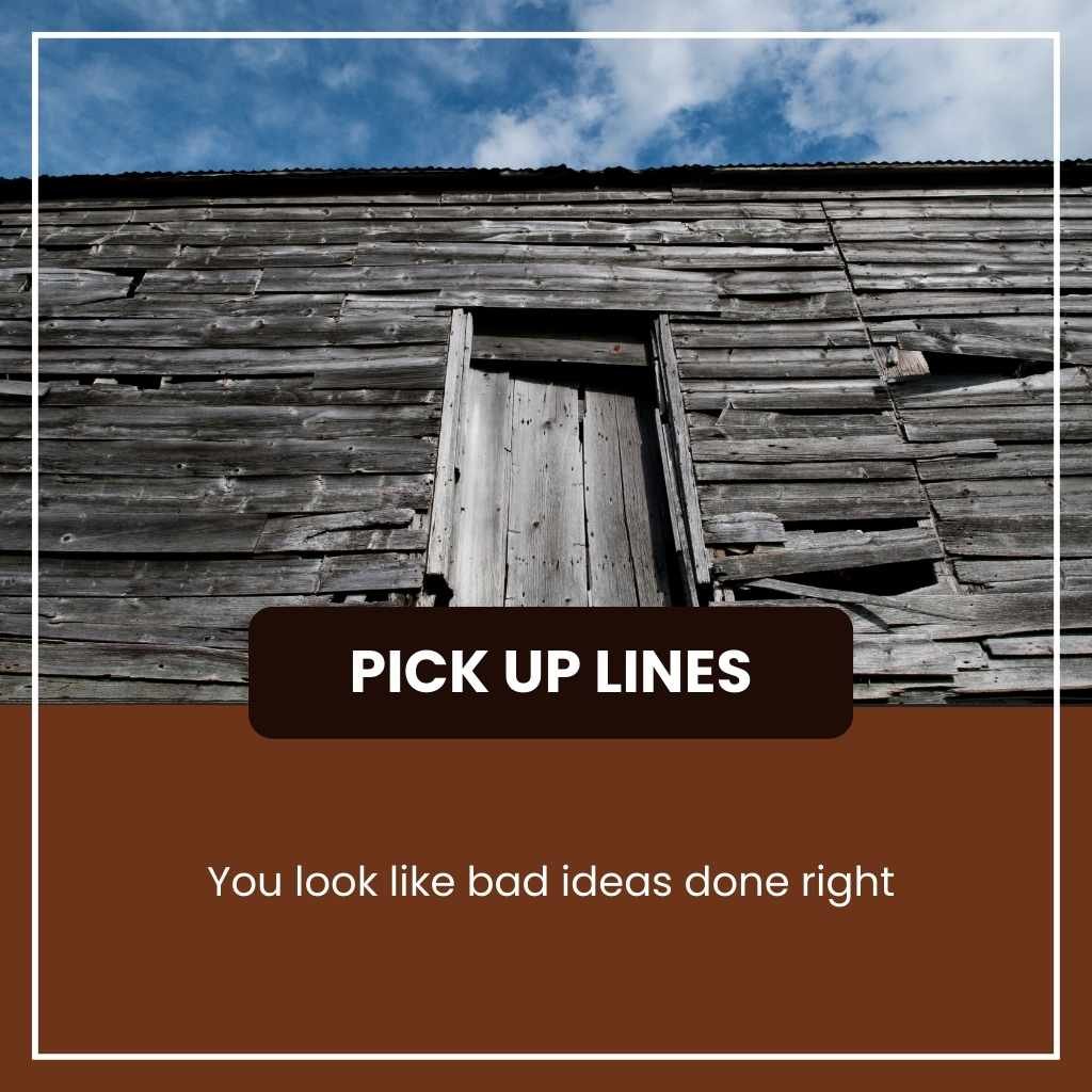 Unhinged Pick Up Lines