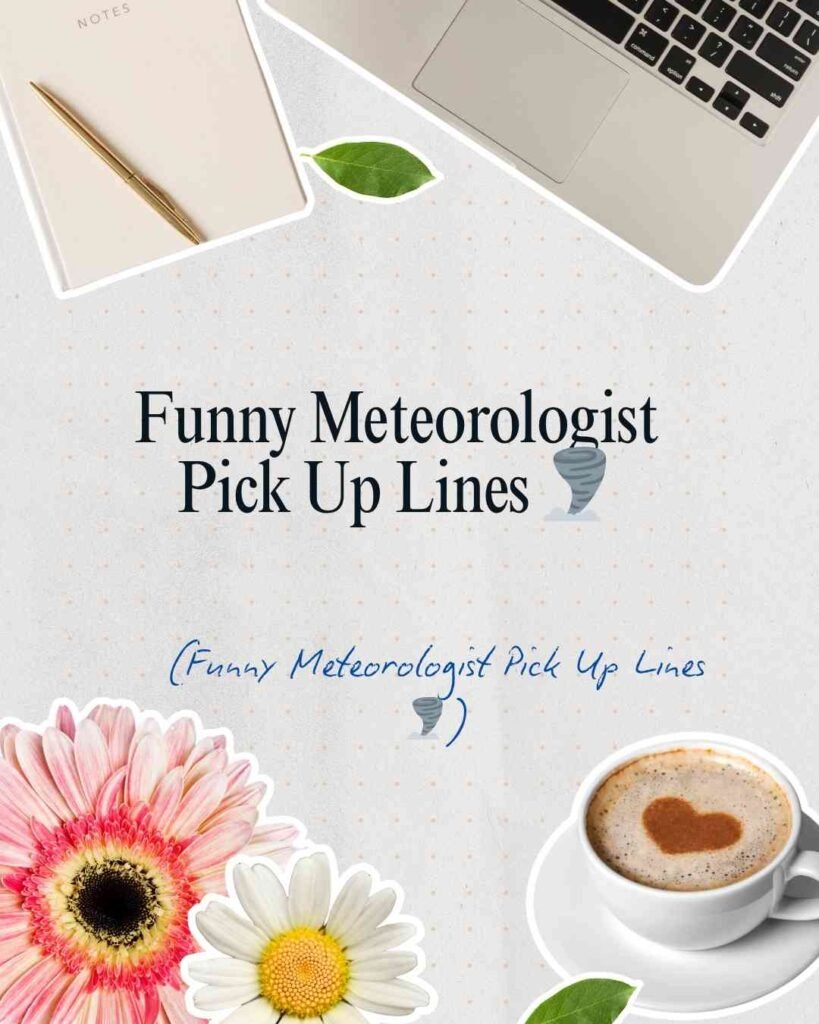 Funny Meteorologist Pick Up Lines 🌪️