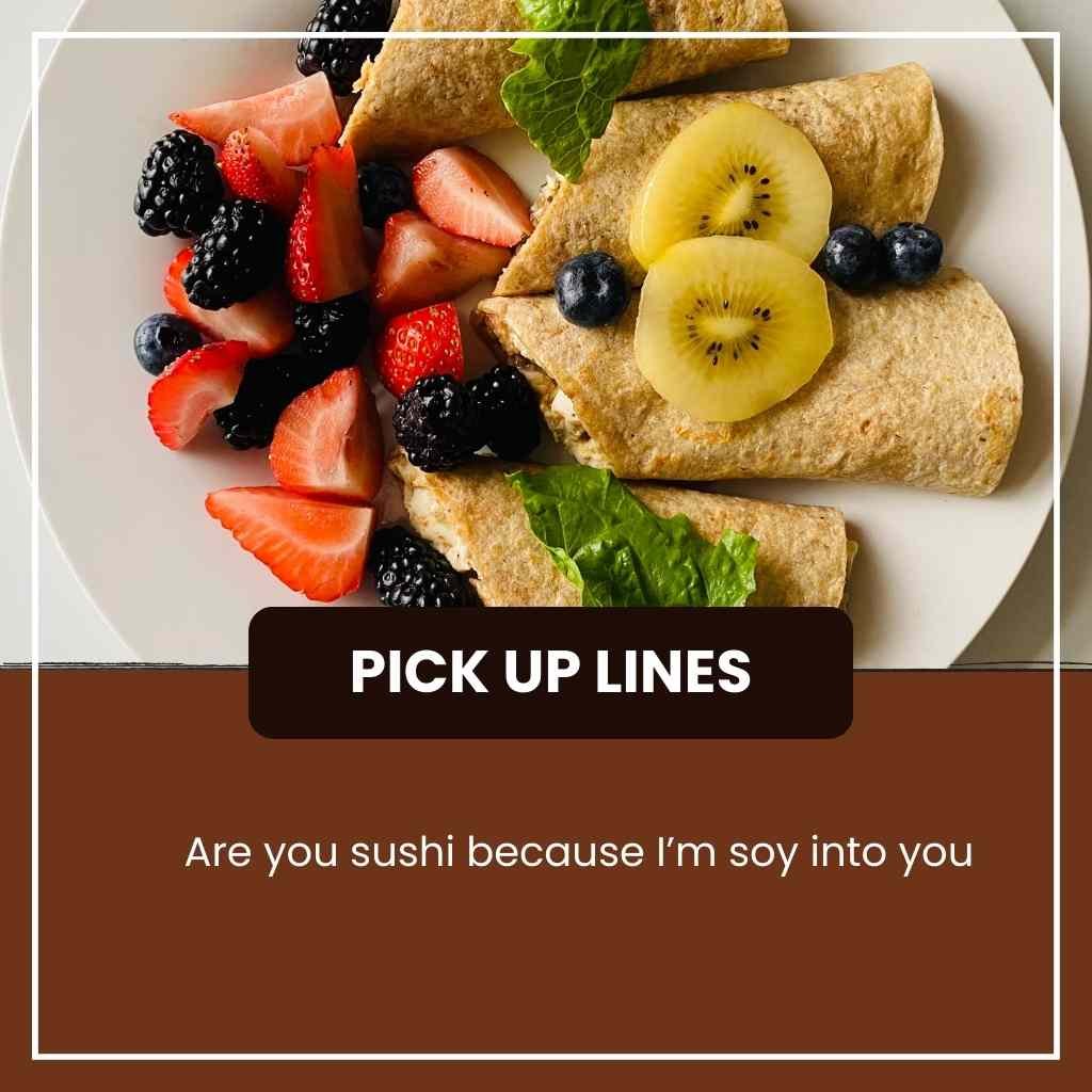 Food Pickup Lines