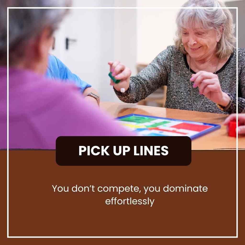 pickup lines for older women