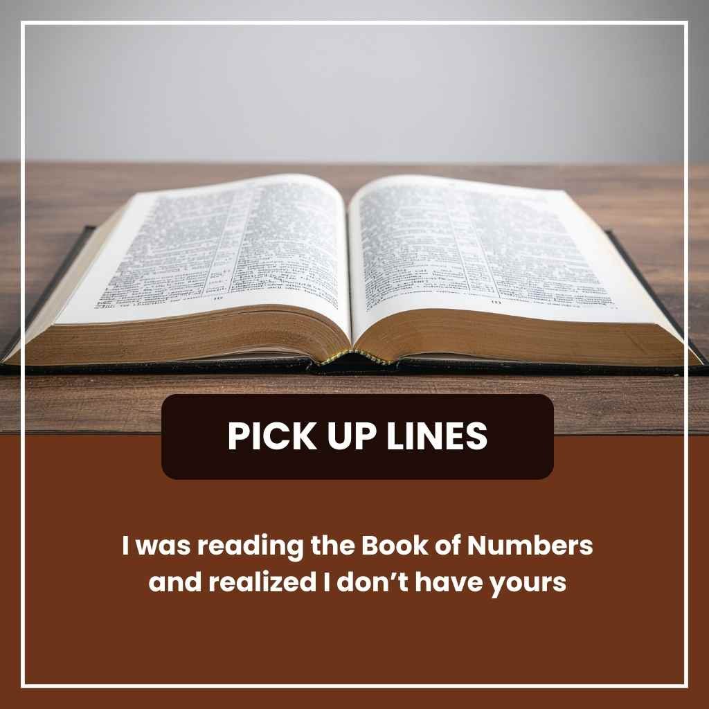 Bible Pickup Lines