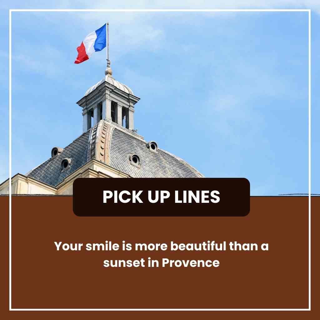 French Pickup Lines