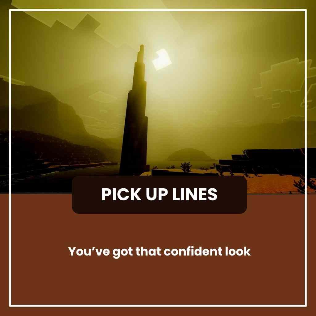 Minecraft Pickup Lines