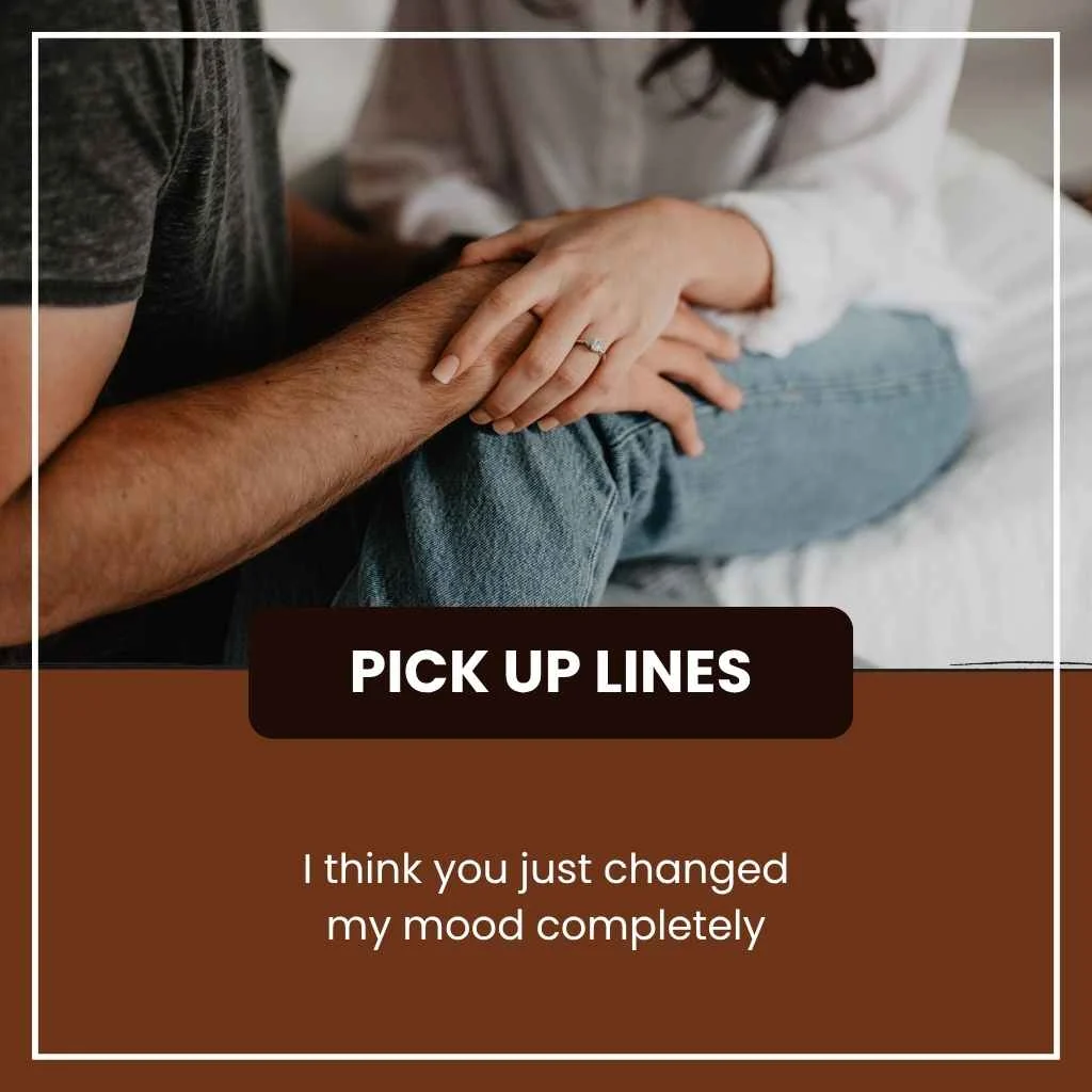 Romantic kinky pickup lines