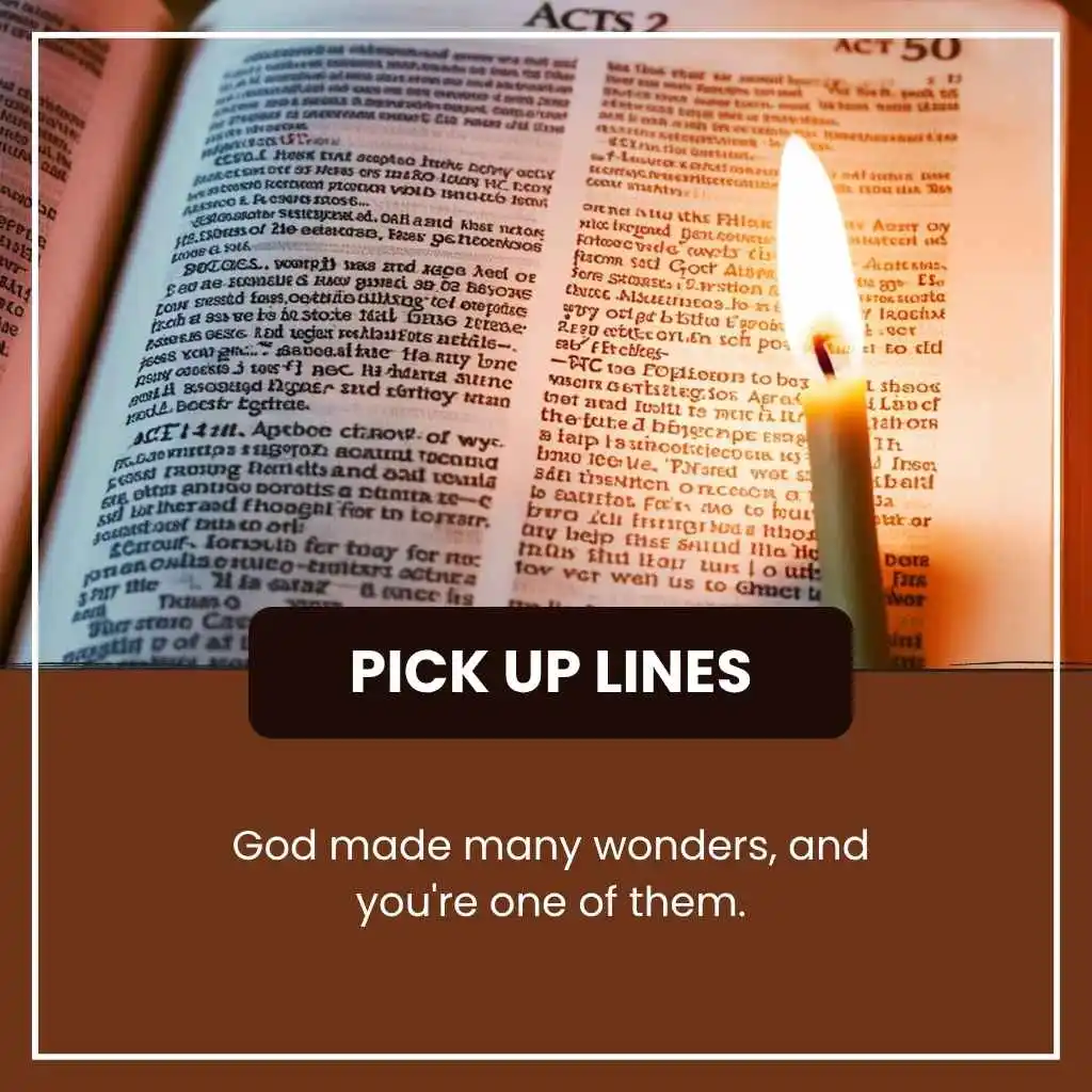 Short Bible Pickup Lines
