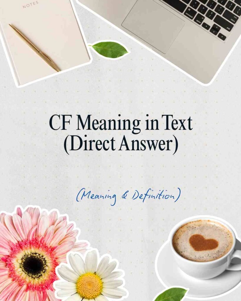 CF Meaning in Text