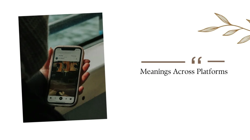 Meanings Across Platforms