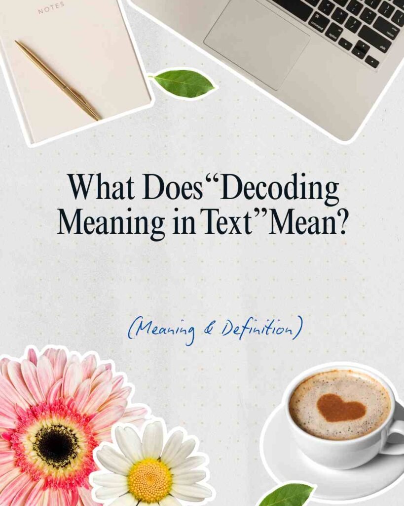Decoding Meaning in Text