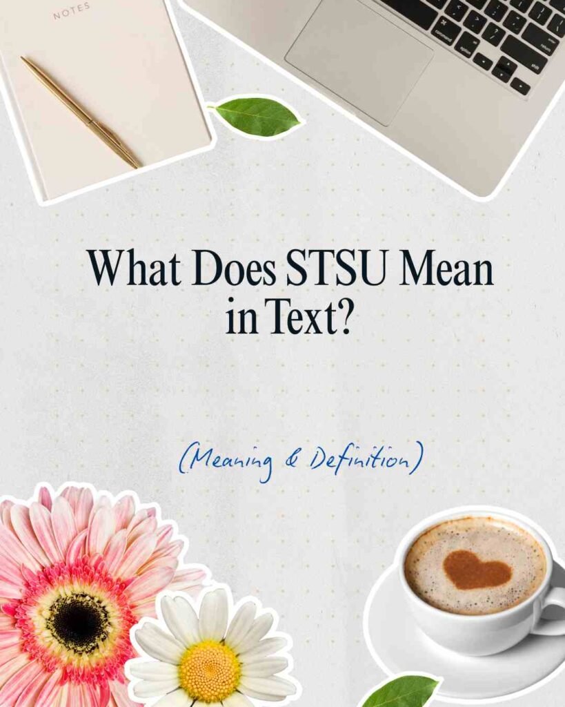 What Does STSU Mean in Text?