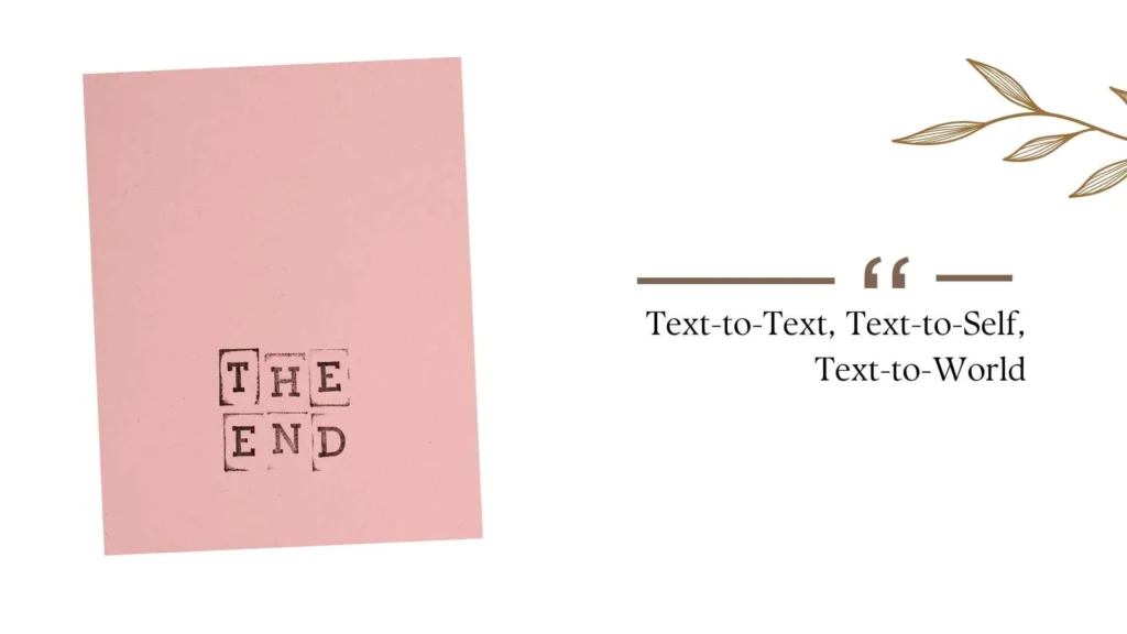 Text-to-Text, Text-to-Self, Text-to-World