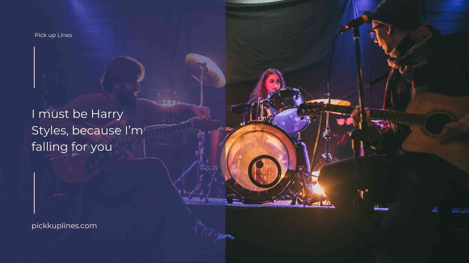 boy bands pick up lines