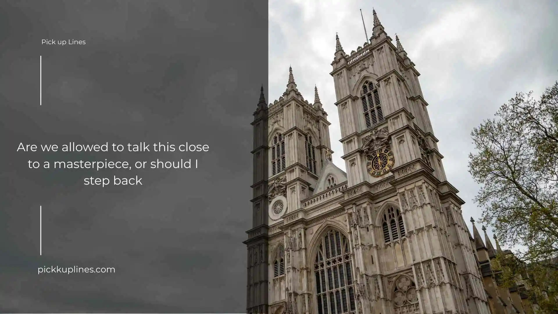 Downton Abbey Pick Up Lines