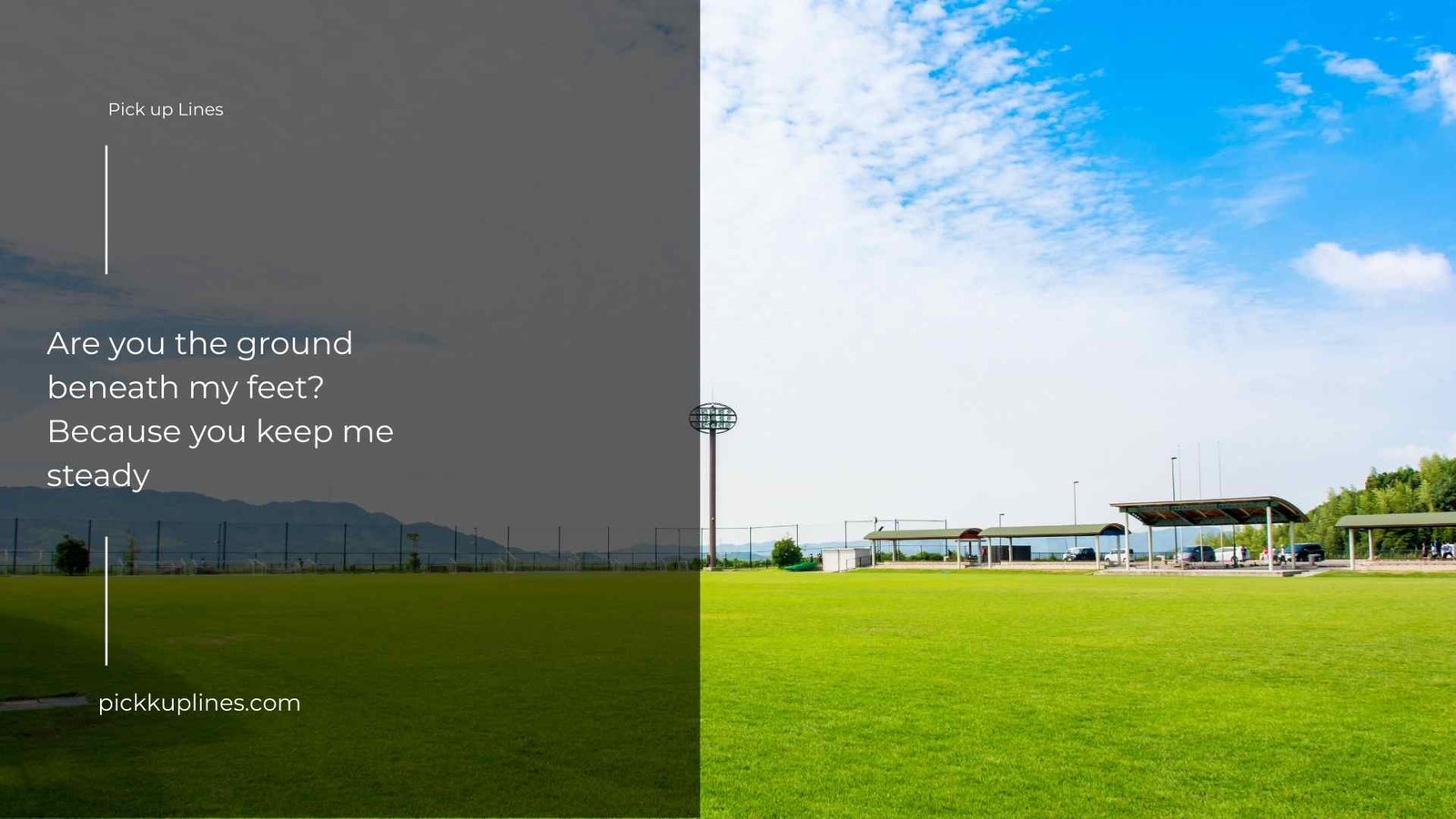 ground pick up lines