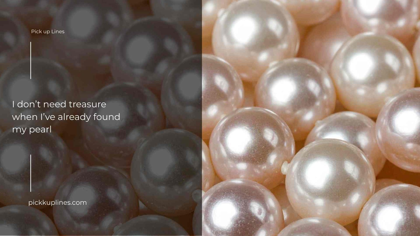 pearl pick up lines