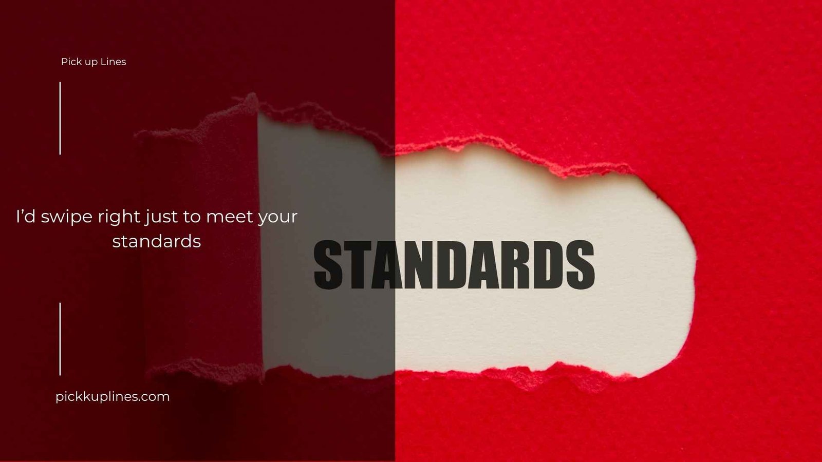 standards pick up lines