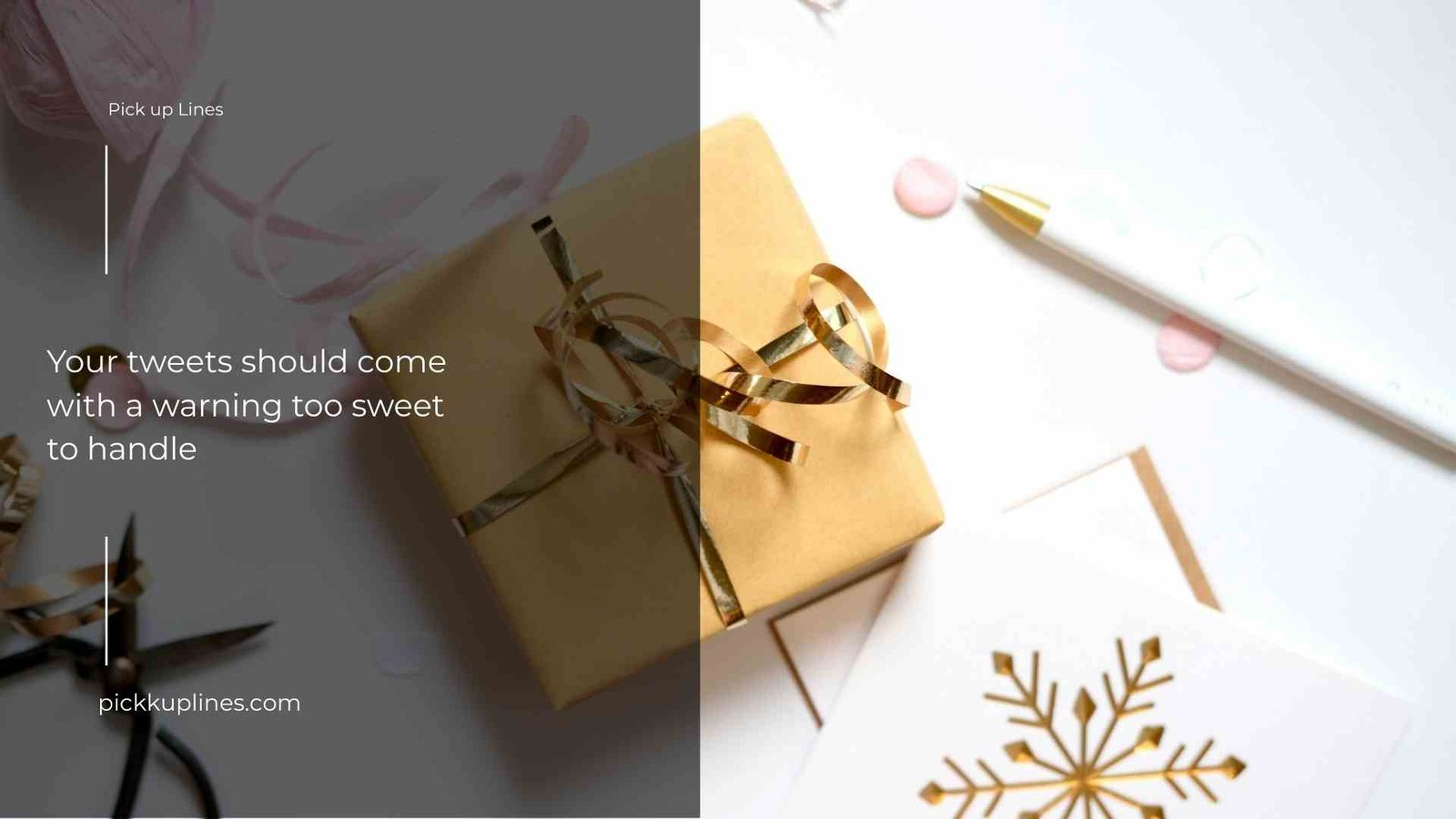 wrapped pick up lines