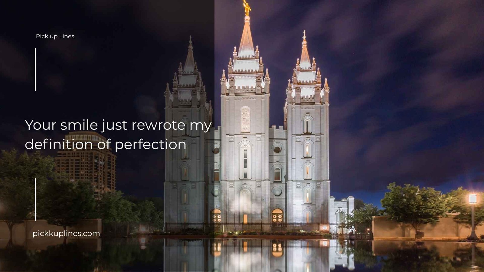 lds pickup lines